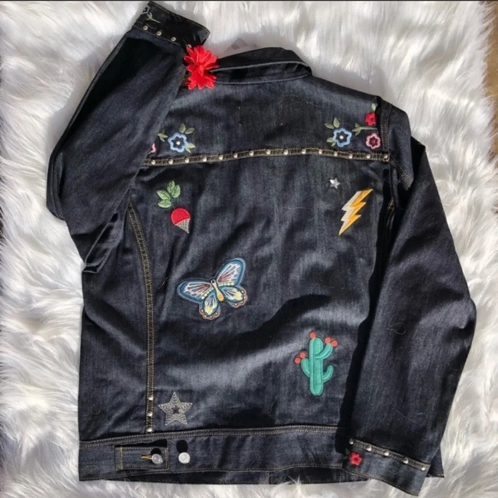 Coach patch Jean Jacket